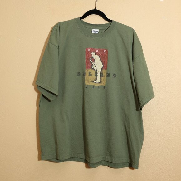 Vintage New Orleans Jazz Tee (XXL) - Picture 1 of 11